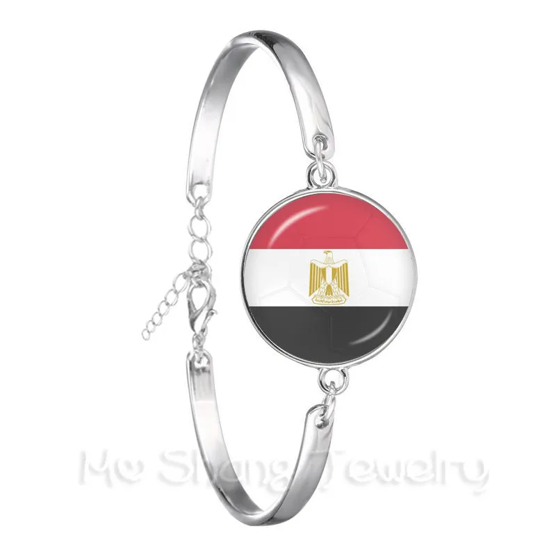 2018 New Classic Football Bracelet National Flag Panama Australia Egypt Argentina Russia Germany Denmark Poland Soccer Souvenirs | Украшения