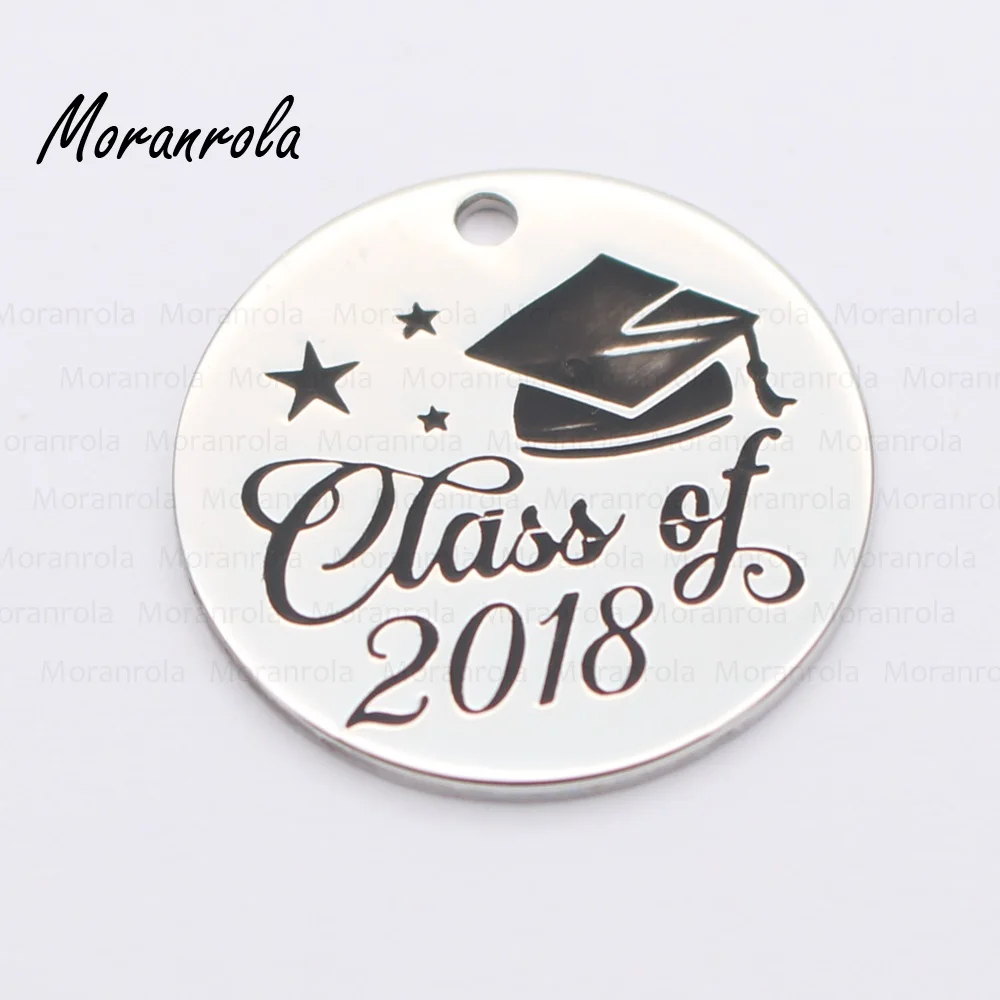 Новый Медный брелок arried &quotclass of 2018&quot очаровательный подарок на выпускной для