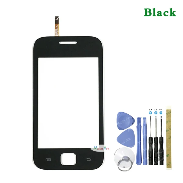 black With Tool Высокое качество 3," для samsung Galaxy Ace DUOS GT-S6802 S6802 сенсорный экран дигитайзер сенсор внешняя стеклянная панель объектива - Цвет: black With Tool