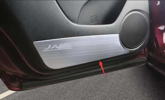 Дверь анти-kick pad подходит для Honda Jade переоборудование, для 17-18 Нефритовая нержавеющая сталь декоративные аксессуары