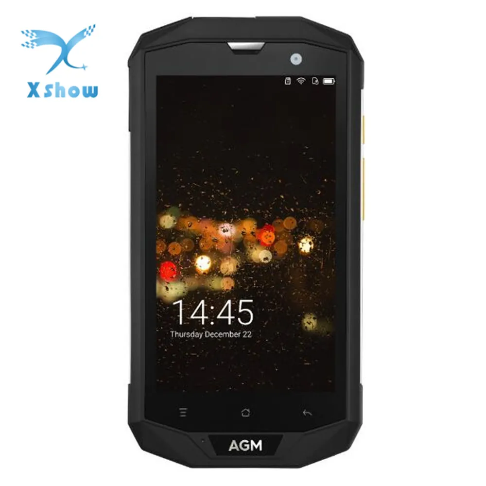 AGM A8 смартфон с 5 дюймовым дисплеем четырёхъядерным процессором MSM8916 ОЗУ 4 Гб ПЗУ 64