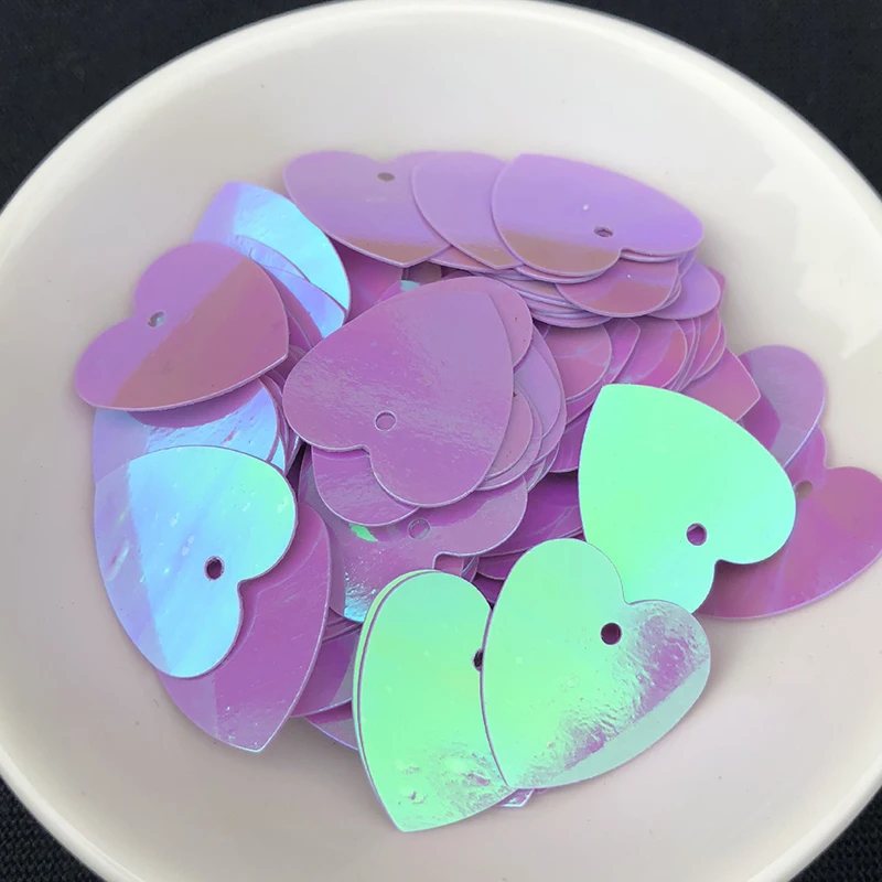 20 г/упак. Лизун Gettering блестками ломтики в форме сердца блестки кружева ткань для