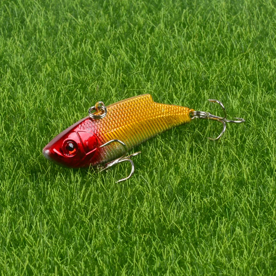 1 шт. твердая приманка VibFishing 5 см 9 6 г deepwater Crankbait Wobblers Isca искусственная для басов