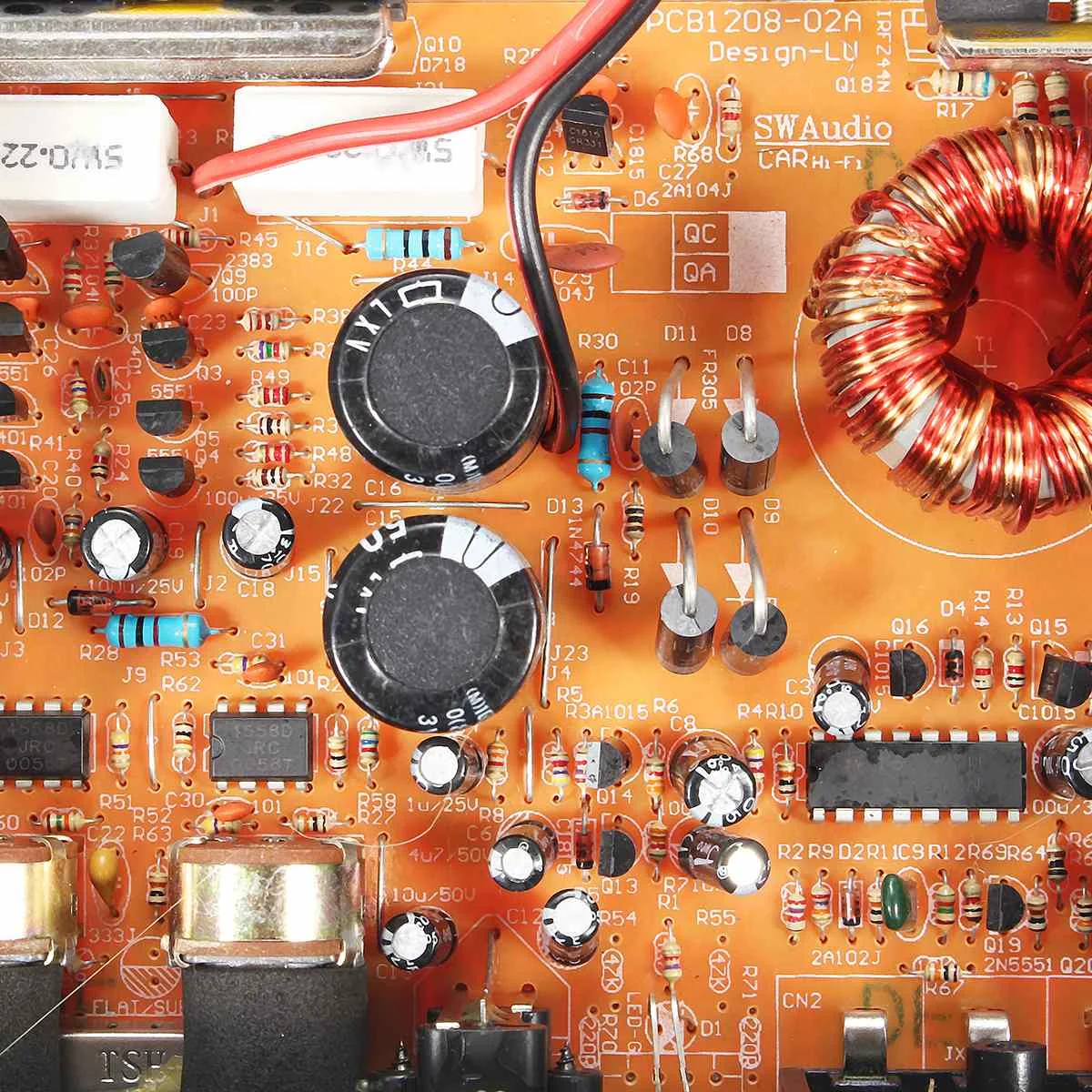 100 Вт 12В Автомобильный Hi-Fi усилитель мощности басов Мощный 6-12 дюймов сабвуферы цифровой усилитель плата мини-усилителя