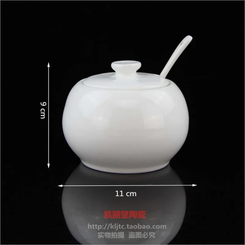 Белая Керамическая сахарница с керамическим покрытием | Дом и сад