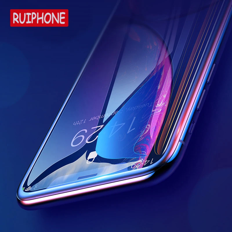 9H 7D 0.25mm Full Coverage Tempered Glass For iPhone Xs Max XR 2018 Screen Protector Thin Protective X | Мобильные телефоны и