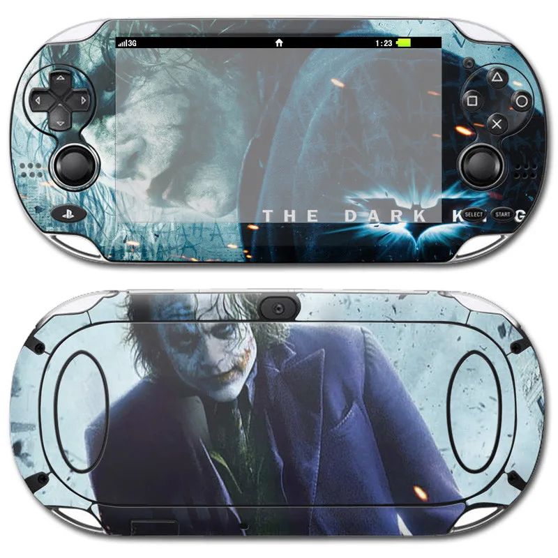 Виниловая Защитная Наклейка для Sony PS Vita 1000 для PSv 1000 наклейка-Бэтмен и джокер