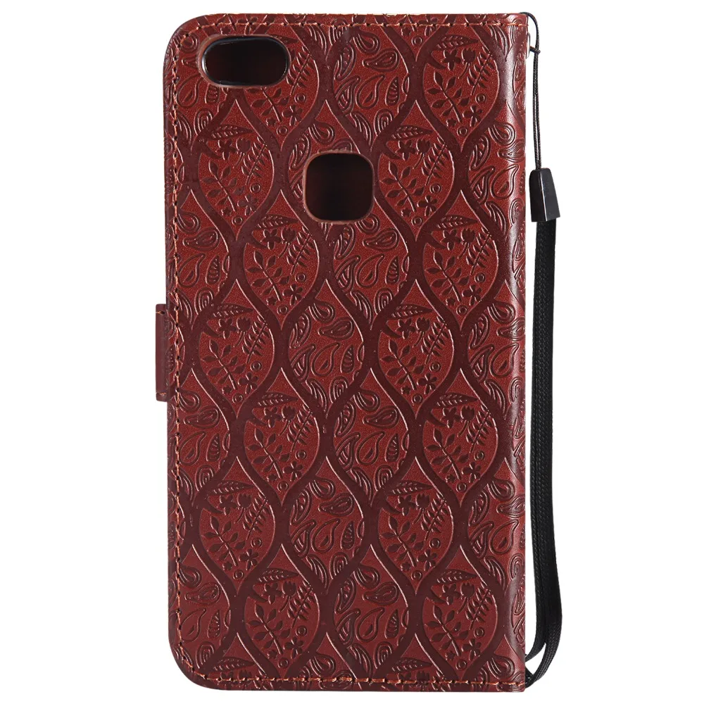P8 Lite P9 Lite P10 Lite роскошный тисненый кожаный флип-чехол кошелек чехол для телефона huawei Nova Honor 9 Honor 6X чехол для телефона