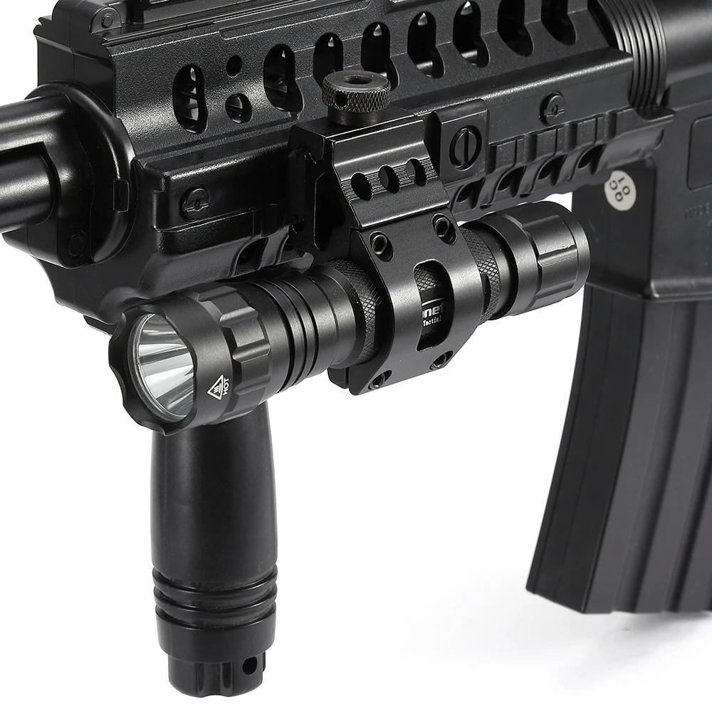 

AloneFire tk503 Tactical LED Weapon Light Pistol Lanterne Flashlight with Picatinny Rail for Hunting