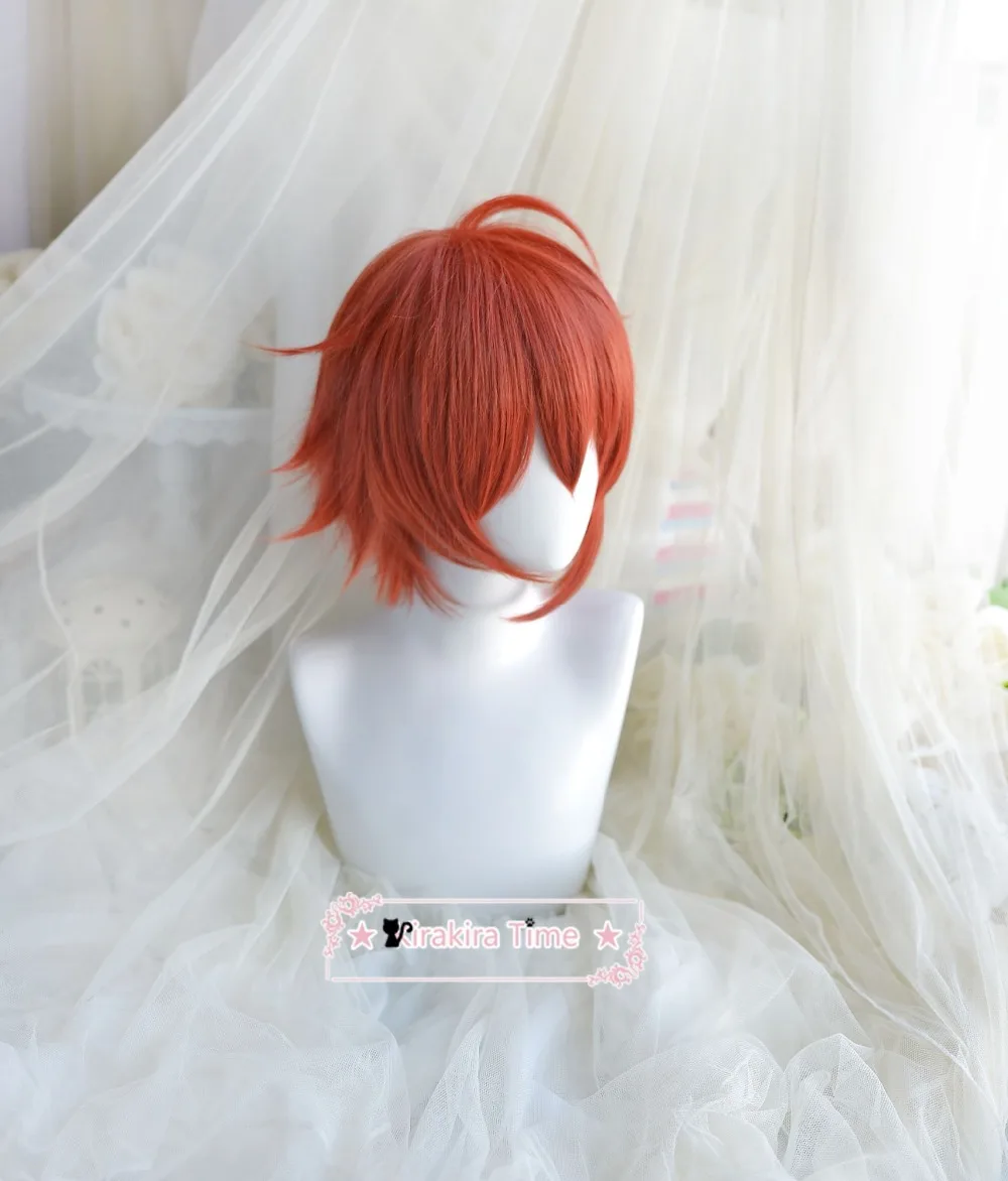 Аниме IDOLiSH7 NANASE RIKU косплэй парик короткие аксессуар для волос пушистой цветок синтетические волосы для взрослых ролевые игры Хэллоуин+ парик кепки
