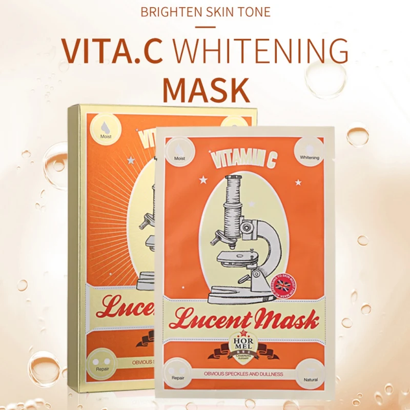 1 шт. маска витамина С осветление отбеливание против старения разглаживает