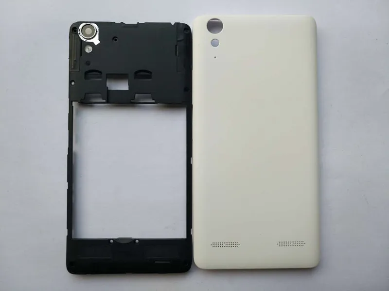 Новый чехол для lenovo K3 A6010 со средней рамкой батарейным отсеком задней крышкой с
