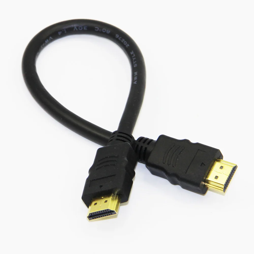 Bochara позолоченный HDMI кабель папа-папа M/M V1.4 3D Full HD 1080P 30 см 50 см 100 см