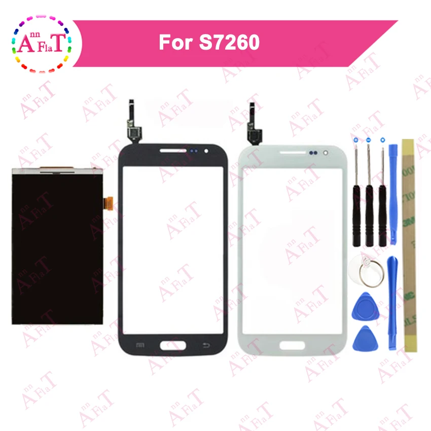 10 шт./лот 4 0 ''для Samsung Galaxy Star Plus GT S7260 S7262 ЖК-экран + сенсорный экран дигитайзер