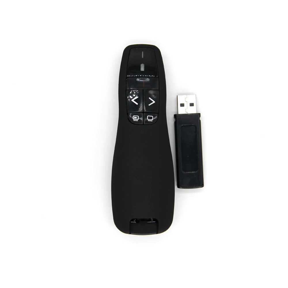 R400 2 4 ГГц USB Беспроводной Ведущий красная лазерная указка PPT Дистанционное