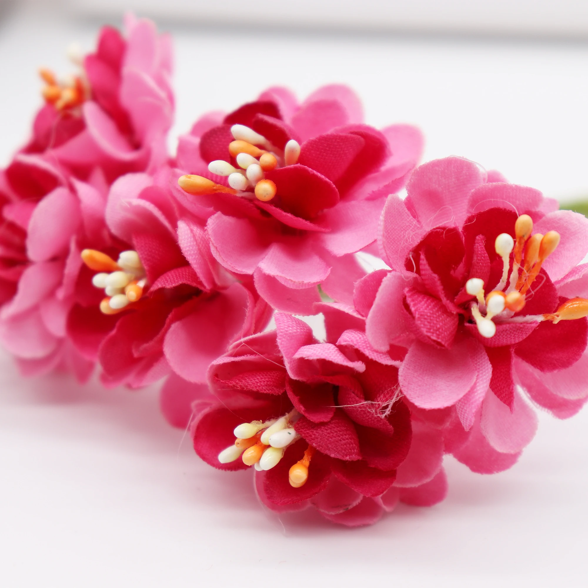 Marigold 6 шт./букет 3 5 см искусственный мини-цветок свадебные аксессуары для