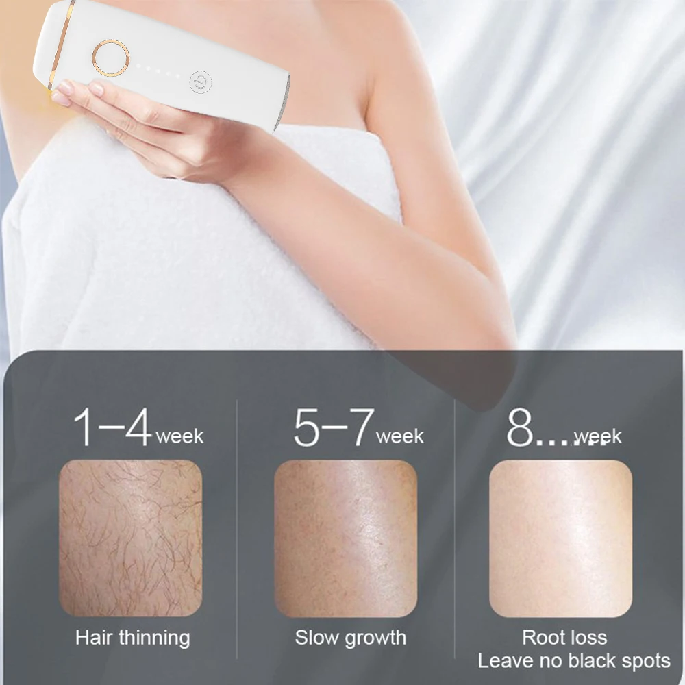 500000 Flashes Laser Depilator IPL Epilator Permanent Hair Removal Touch Body Leg Bikini Trimmer Photoepilator For Women