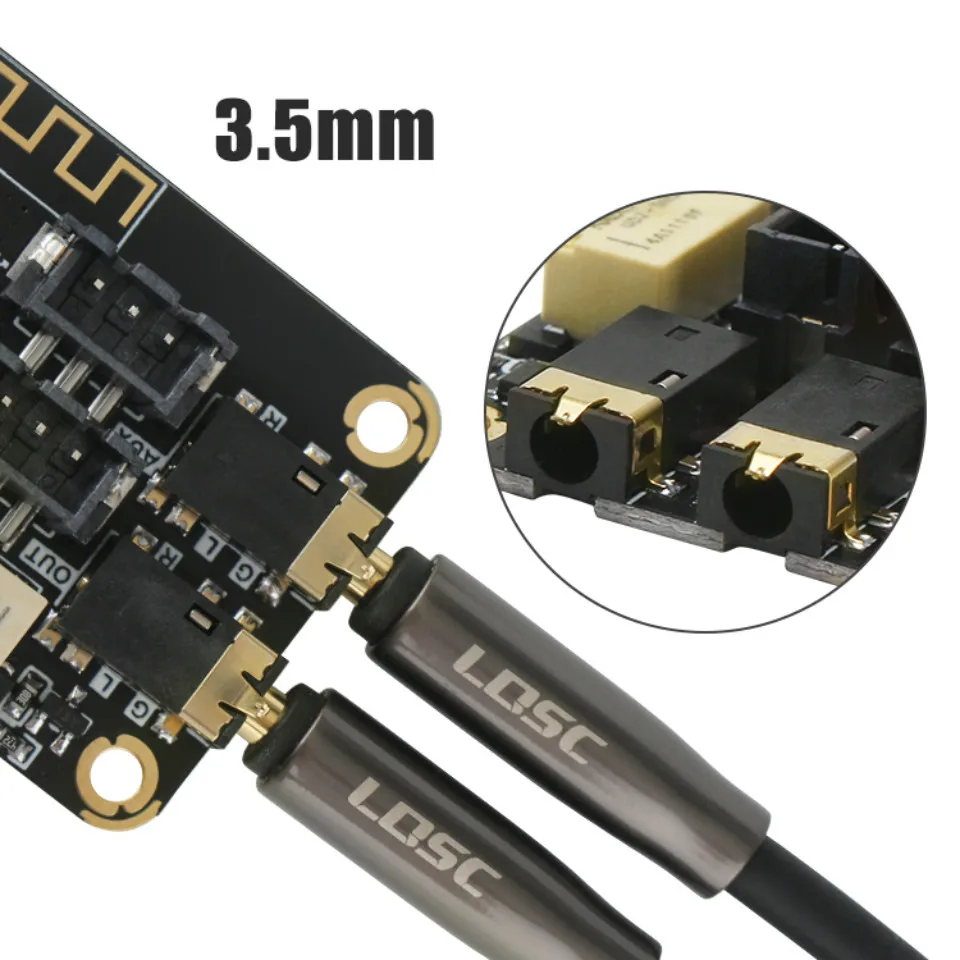 AIYIMA Bluetooth 4,2 декодер аудио Плата стерео DIY динамик MP3-плеер декодирующий ресивер модуль AUX FLAC WAV для домашнего кинотеатра