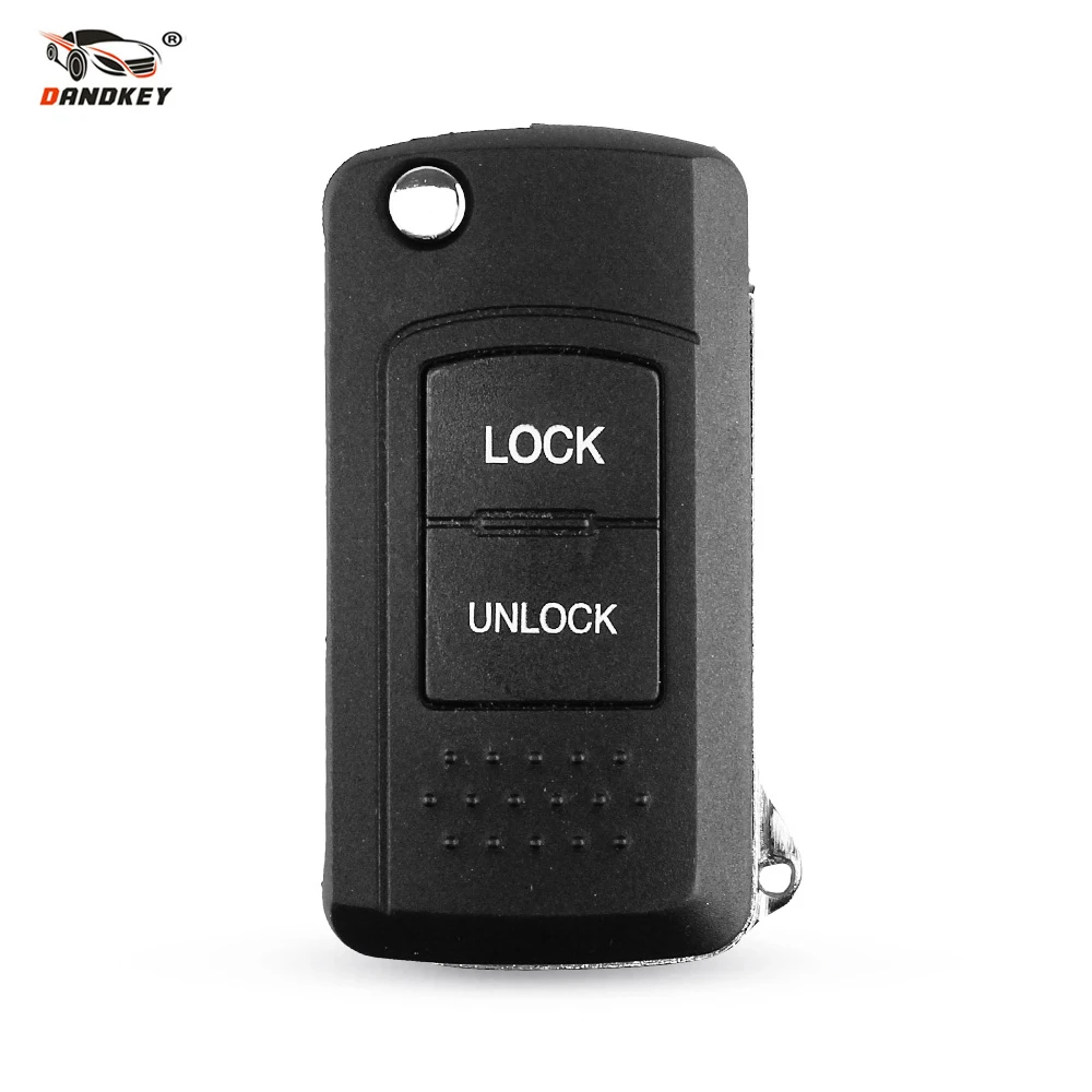 Dandkey откидной Складной Корпус автомобильного ключа дистанционного управления