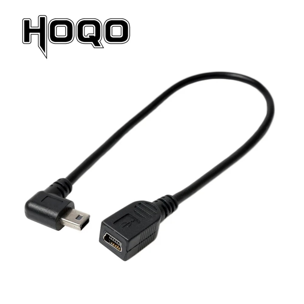 Кабель-удлинитель Mini USB (штекер-гнездо) угол 90 градусов | Компьютеры и офис