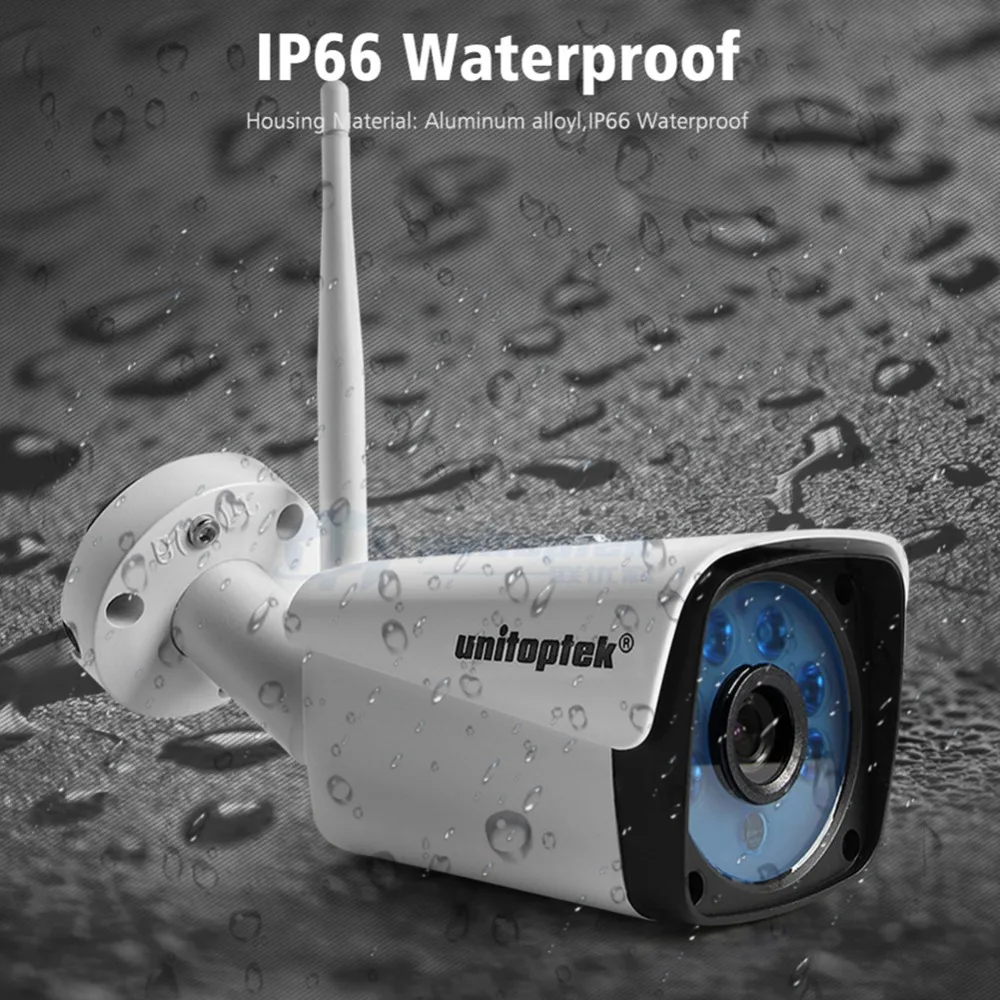 4CH 1080P комплект беспроводной системы видеонаблюдения H.265 NVR 2MP WIFI IP камера Открытый
