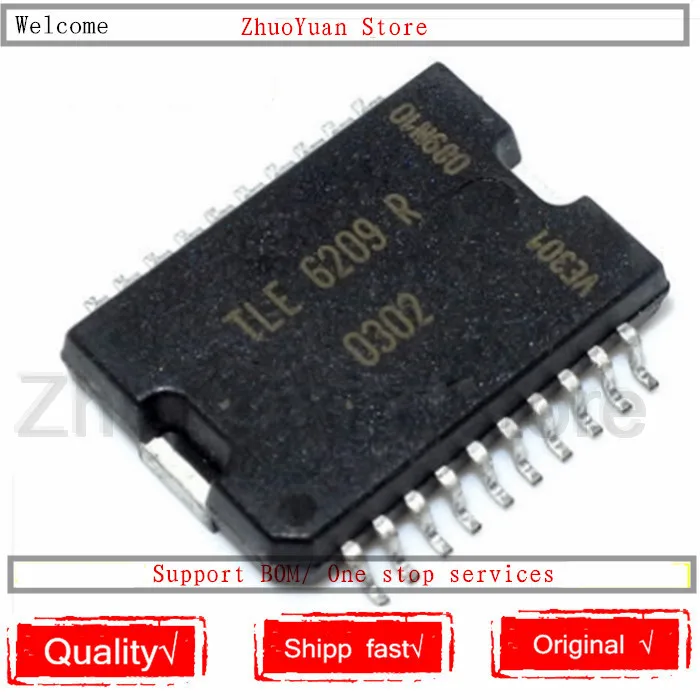 Оригинальный чип IC 1 шт./лот новый TLE6209R TLE6209 TLE 6209 R HSOP20|Голосовые модули