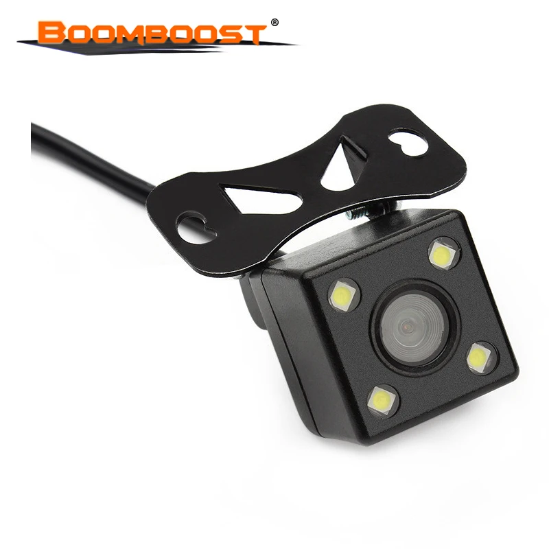 Водонепроницаемая резервная камера 170 градусов Автомобильная заднего вида CCD + 4LED
