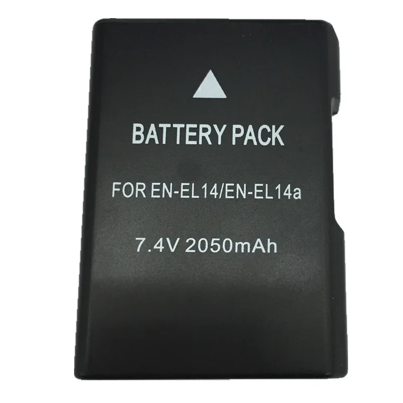 EN EL14 EL14a литиевые батареи ENEL14 Батарея цифровой камеры для Nikon P7800 P7700 P7100 D3400 D5500 D5300