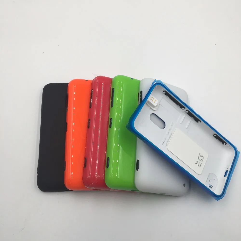 RTBESTOYZ для Nokia Lumia 620 N620 сменная Крышка батарейного отсека с боковой кнопкой|Корпусы