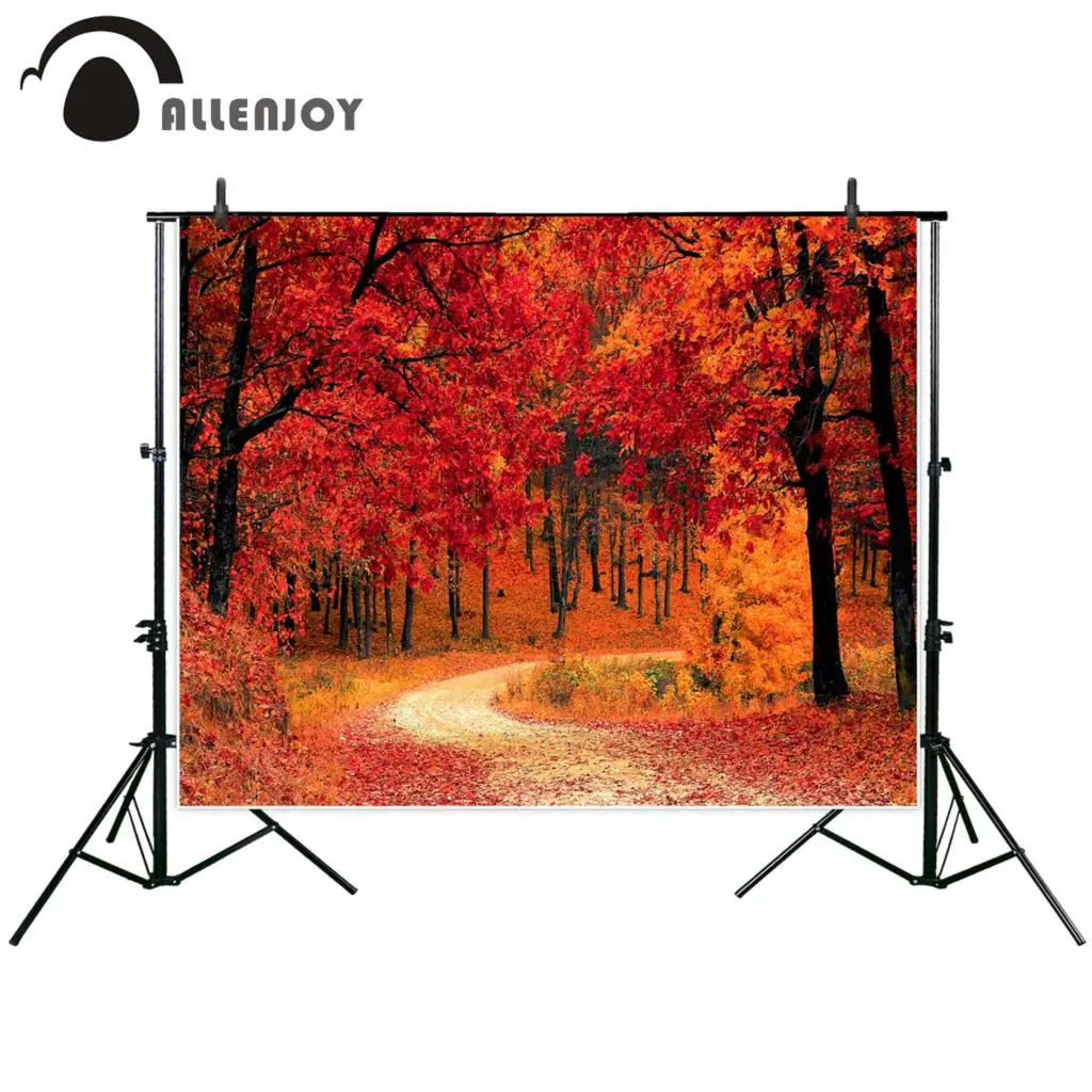 Allenjoy новый фон для фотосъемки лес листва природы кленовые листья ботанический