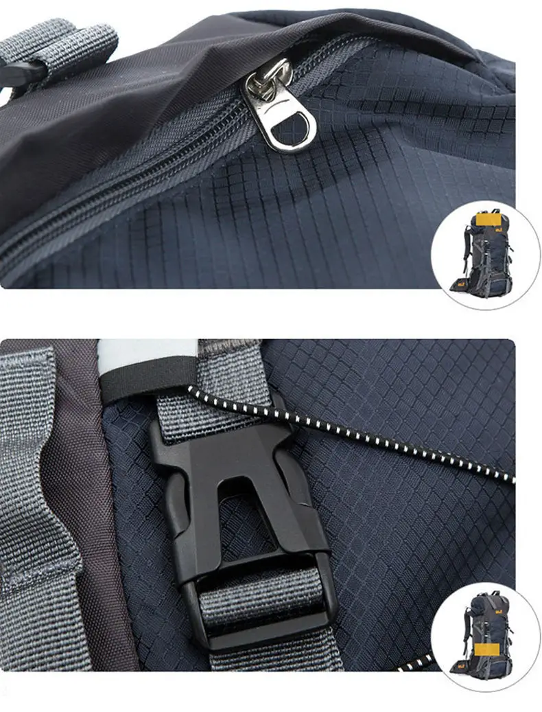 60L дорожная сумка, рюкзак для кемпинга, мужские большие рюкзаки, походные уличные спортивные сумки, рюкзак для походов, рюкзаки Mochlia Pack XA556WA