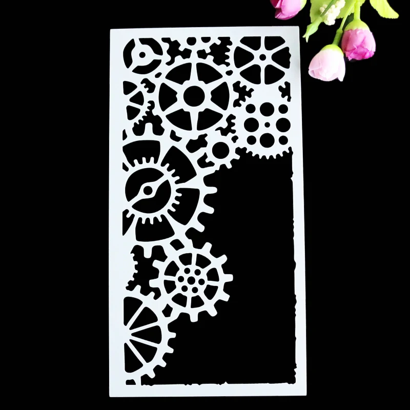 Набор металлических деталей для поделок инструменты помадки тиснение шаблон 1