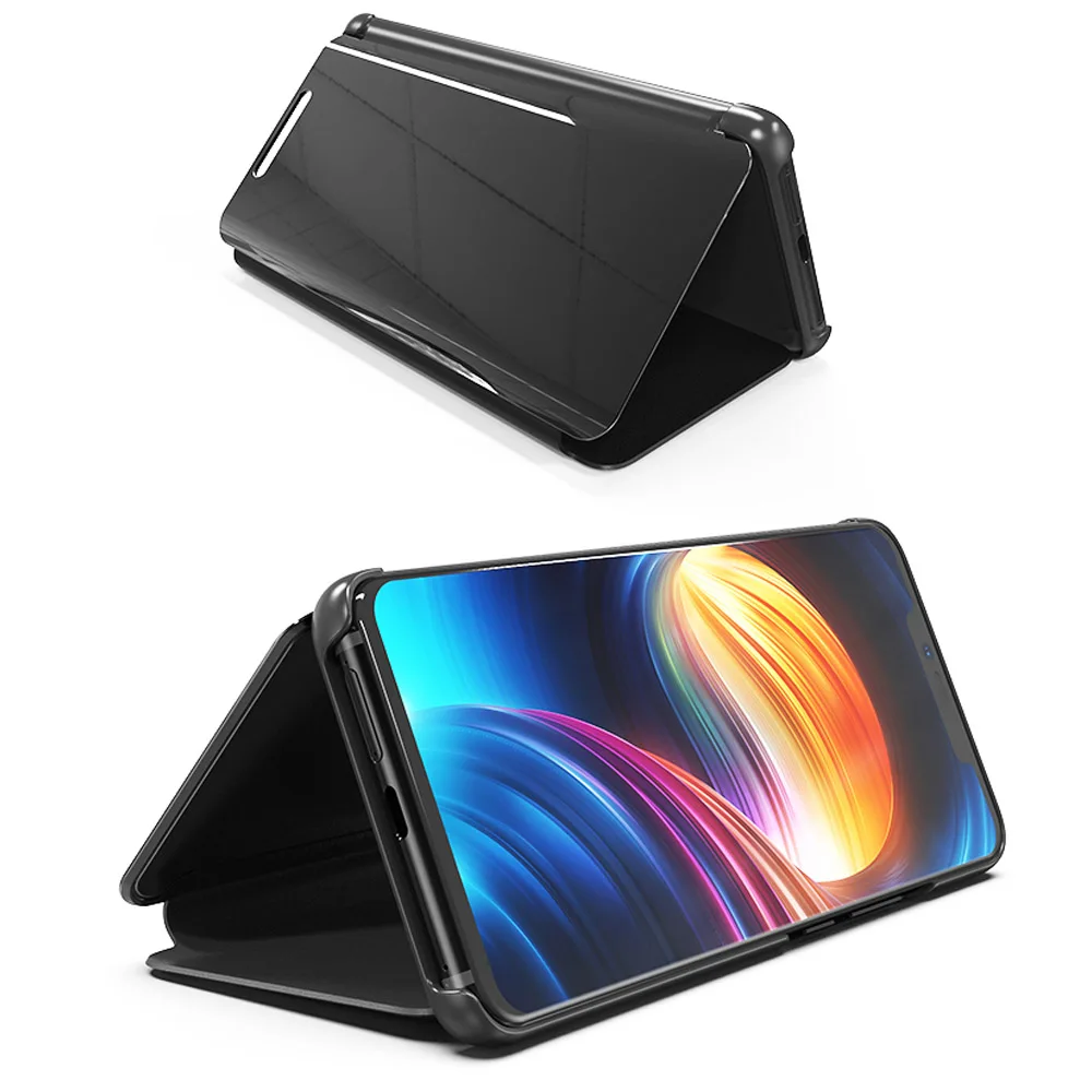 Зеркальный флип-чехол для Huawei P20 P10 P9 P8 Plus Mate8 Mate 20 10 9 PRO P20Pro p10 Lite Smart Clear Case Funda |