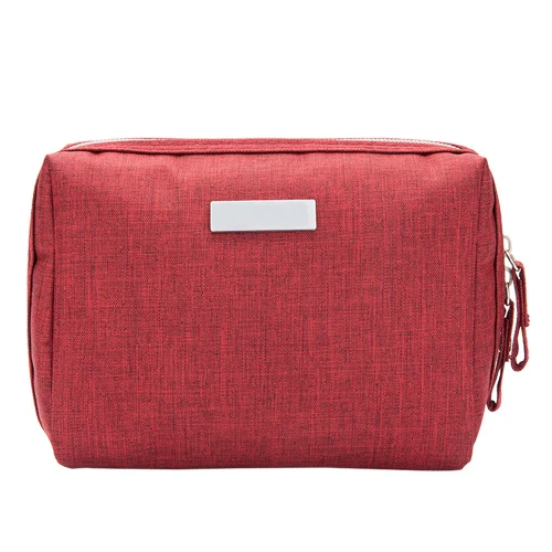 Red Bag Дорожные косметички для хранения, органайзеры, косметический набор, косметичка на молнии, чехол, аксессуары для упаковки, товары - Цвет: Red Bag