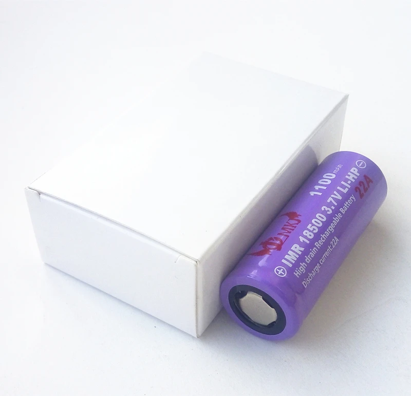 Высококачественный перезаряжаемый литий ионный аккумулятор J.C.M IMR 18500 22A 3 7 v 6 V