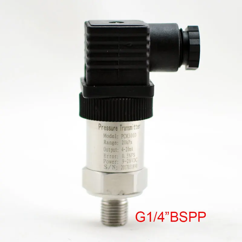Transmissor de Pressão do Silicone 00.260mpa Transdutor g1 420ma de Saída Transmissores de pressão
