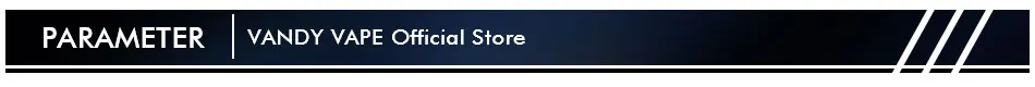 Vandy Vape vwell водонепроницаемый стартер Vape мод совместимый с Vandyvape танк распылитель приложение управление электронная сигарета