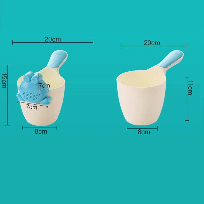 2 шт. детские принадлежности для душа пластиковые ванны детский шампунь стакан
