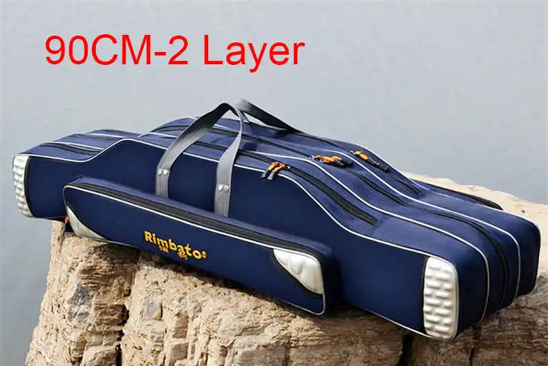 90cm 2 layer Весенняя Новинка, износостойкая сумка для пупка, толстая водонепроницаемая и удобная сумка для рыбалки на открытом воздухе, сумка для морской выдры - Цвет: 90cm 2 layer