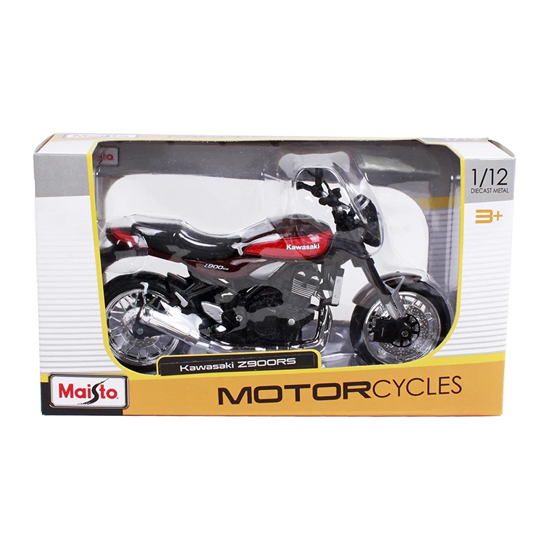 Maisto 1:12 Kawasaki Z900RS оранжевый 1:12 Масштаб мотоцикл литой металлический велосипед миниатюрная гоночная игрушка для коллекции подарков