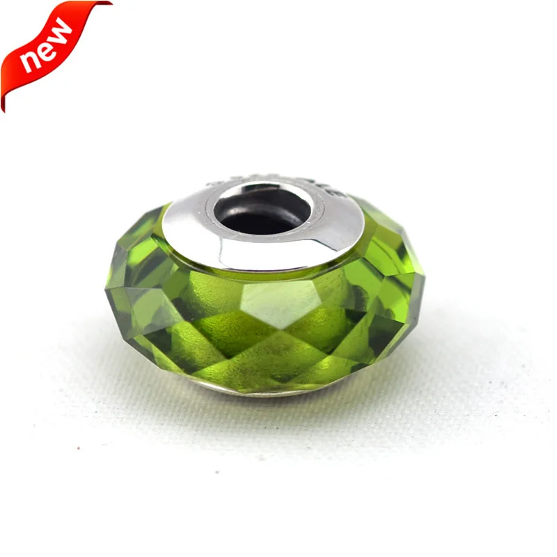 Бусины из муранского стекла и серебра 925 пробы с гранями|charm bead 925|charm silver beadcharms glass |