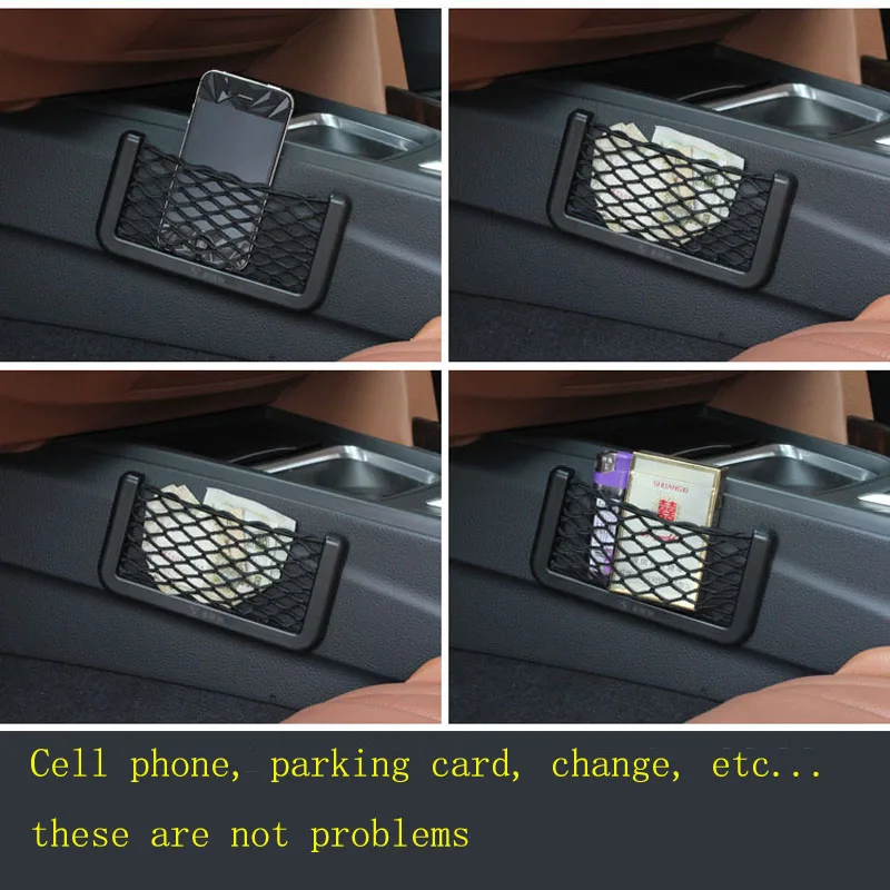 Общее маленькое автомобильное сиденье боковой резерв для хранения сетчатая