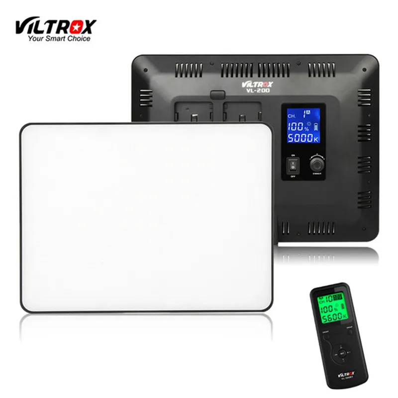 Viltrox VL-200 Pro Беспроводная дистанционная Светодиодная лампа для студийной