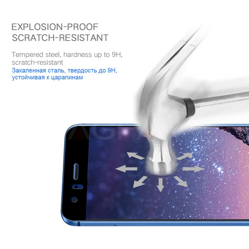 2.5D закругленные края полное покрытие экрана протектор для huawei Honor V9 V10 9 Lite закаленное стекло на Honor 9 9 Lite стеклянная пленка