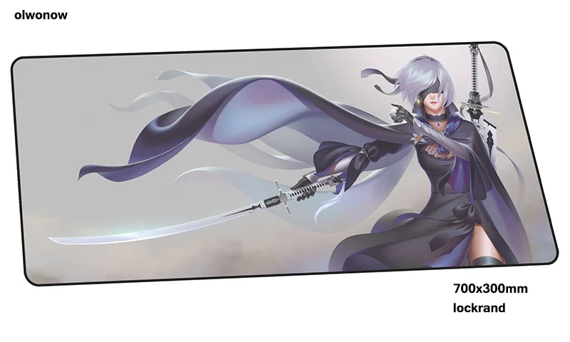 design 5 Nier automata коврик для мыши HD узор компьютерный геймер Коврик для мыши 70x30 см Модный Коврик Для Мыши Эргономичный гаджет офисный стол коврики - Цвет: design 5