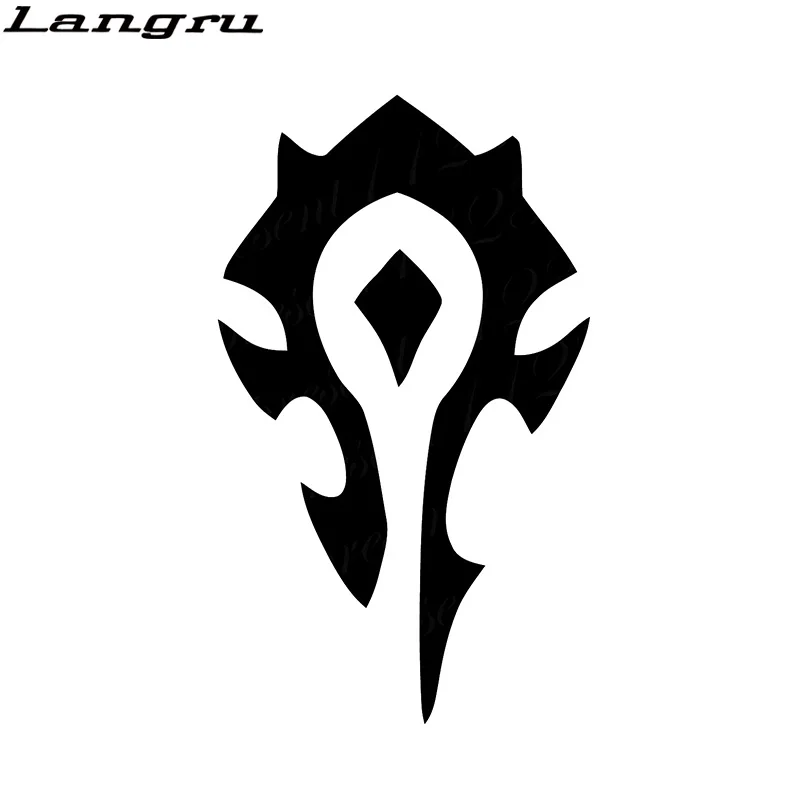Langru Horde Wow наклейка для игры Виниловая автомобиля мотоцикла бампер внедорожника