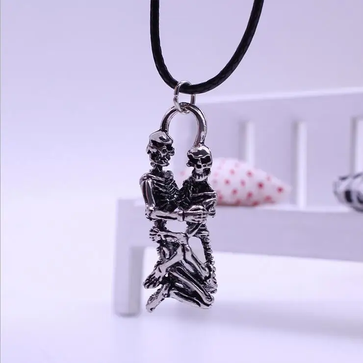 Новинка подвеска для влюбленных хит новинка бесконечность Череп Тибет модная