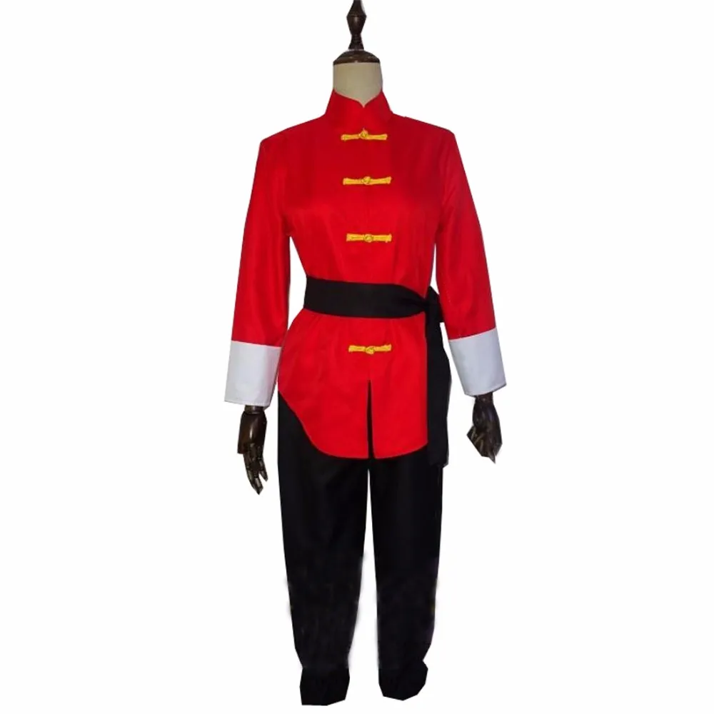 2017 Ranma 1/2 Saotome cosplay costume Red Version | Тематическая одежда и униформа
