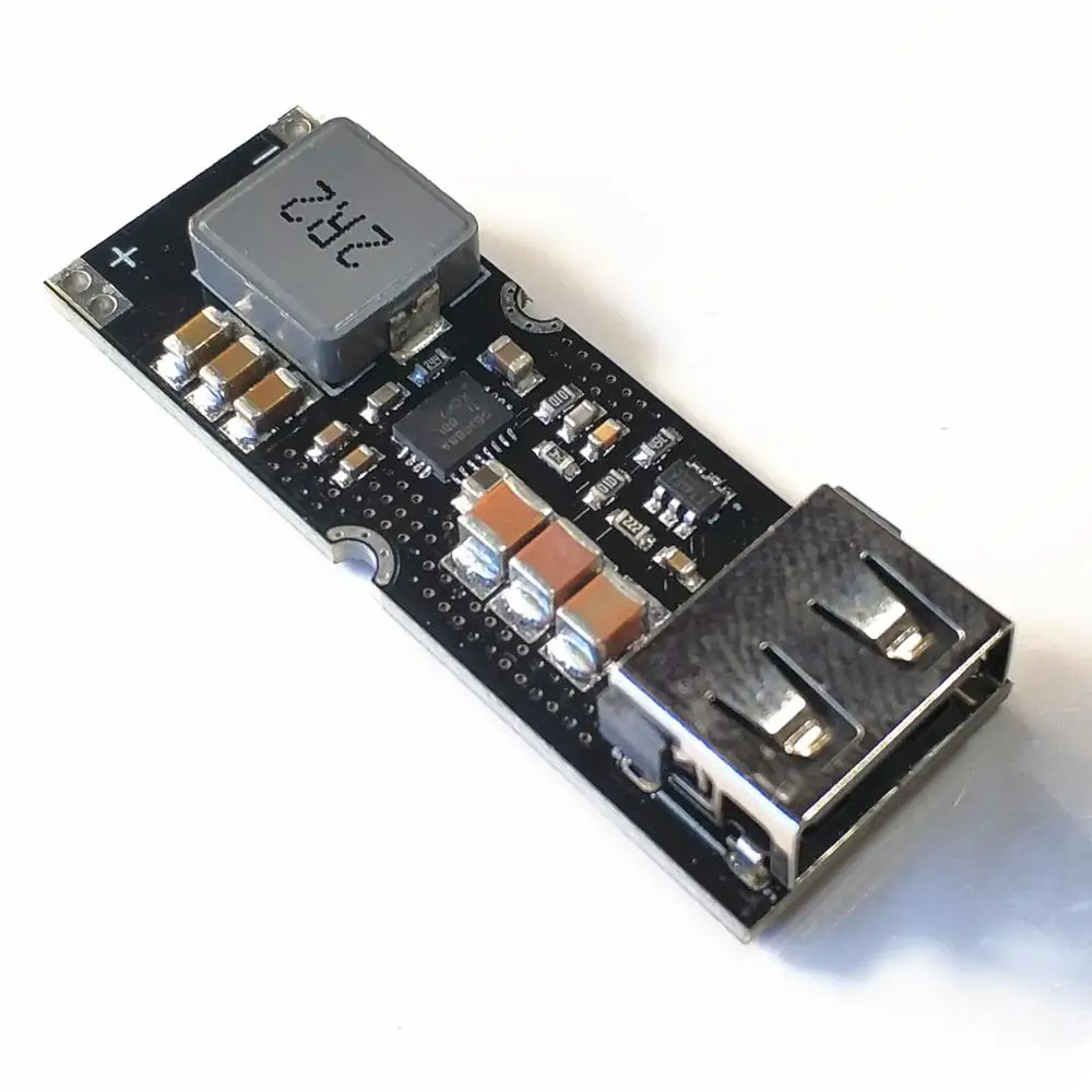 Плата модуля повышения мощности литиевой батареи с одной ячейкой 3 7 В 4 2 5 9 12 USB