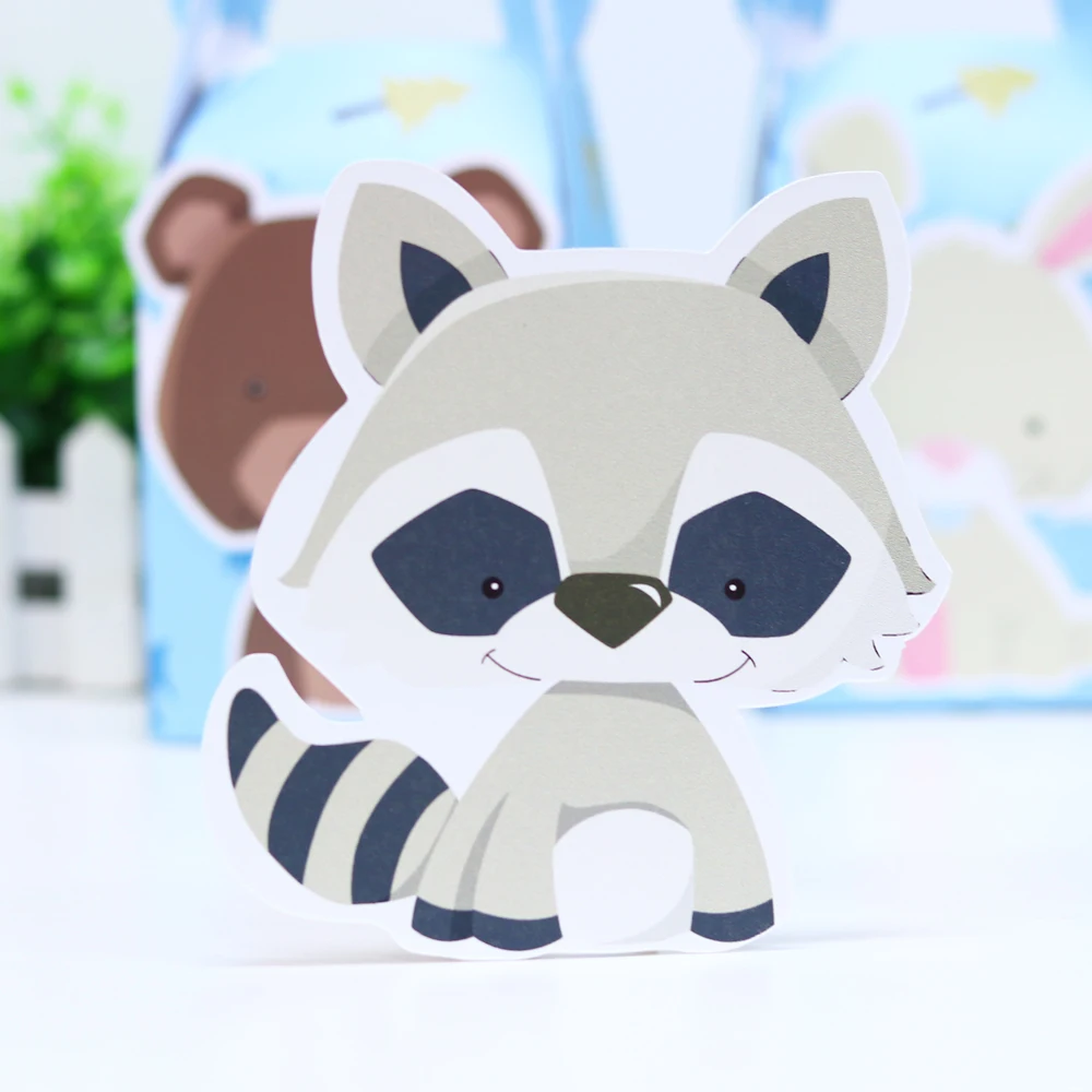 Лесной животный тематический стол с животными из леса серии 1 Животные украшения